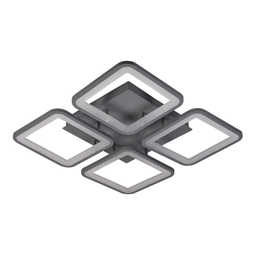 Brilagi - Dimbar LED ytmonterad ljuskrona SQUARED LED/85W/230V 3000-6500K + fjärrkontroll