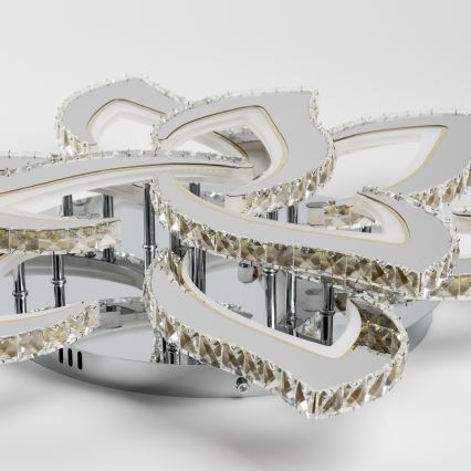 Brilagi - Dimbar LED ytmonterad ljuskrona TWIST LED/180W/230V 3000-6500K + fjärrkontroll