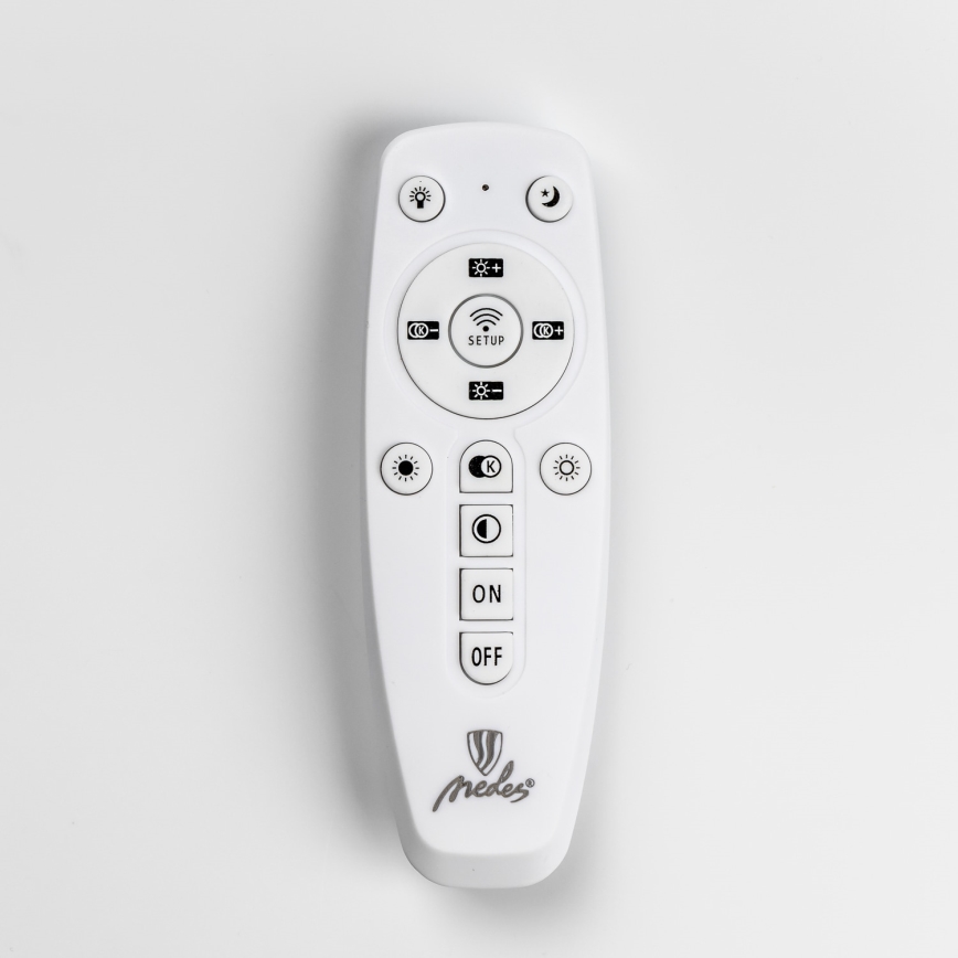 Brilagi - Dimbar LED ytmonterad ljuskrona TWIST LED/180W/230V 3000-6500K + fjärrkontroll