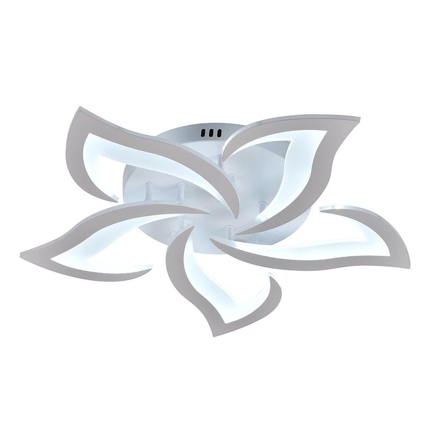 Brilagi - Dimbar LED ytmonterad ljuskrona TWIST LED/55W/230V 3000-6500K vit + fjärrkontroll