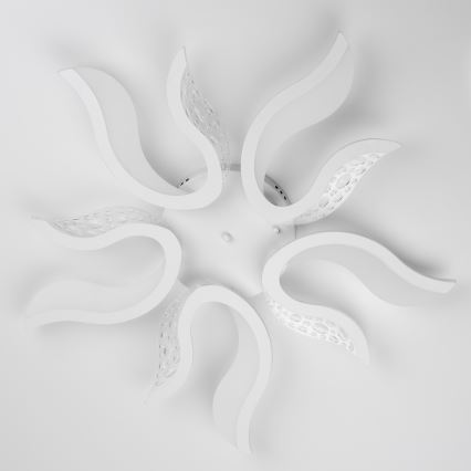 Brilagi - Dimbar LED ytmonterad ljuskrona TWIST LED/65W/230V 3000-6500K vit + fjärrkontroll