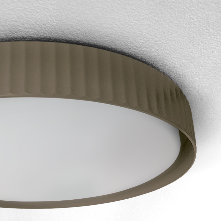 Brilagi - Dimbart LED-takarmatur LUCIA LED/60W/230V 3000-6500K Ø 59 cm taupe + fjärrkontroll