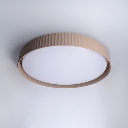 Brilagi - Dimbart LED-takarmatur LUCIA LED/60W/230V 3000-6500K Ø 59 cm taupe + fjärrkontroll