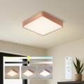 BRILAGI - Dimbar taklampa POOL SQUARE LED/48W/230V 3000-6000K 50x50 cm bronsfärgad + fjärrkontroll