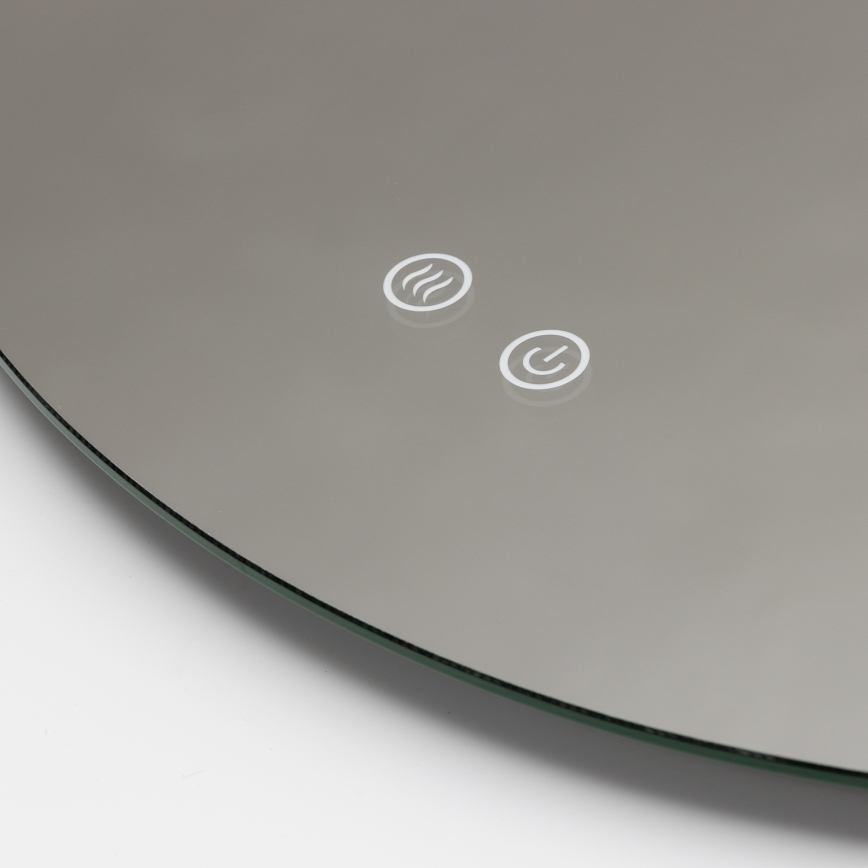 Brilagi - Uppvärmd LED-badrumsspegel DEMI PRO LED/20W/230V Ø 60 cm IP44 CRI 90 dimbar + CCT