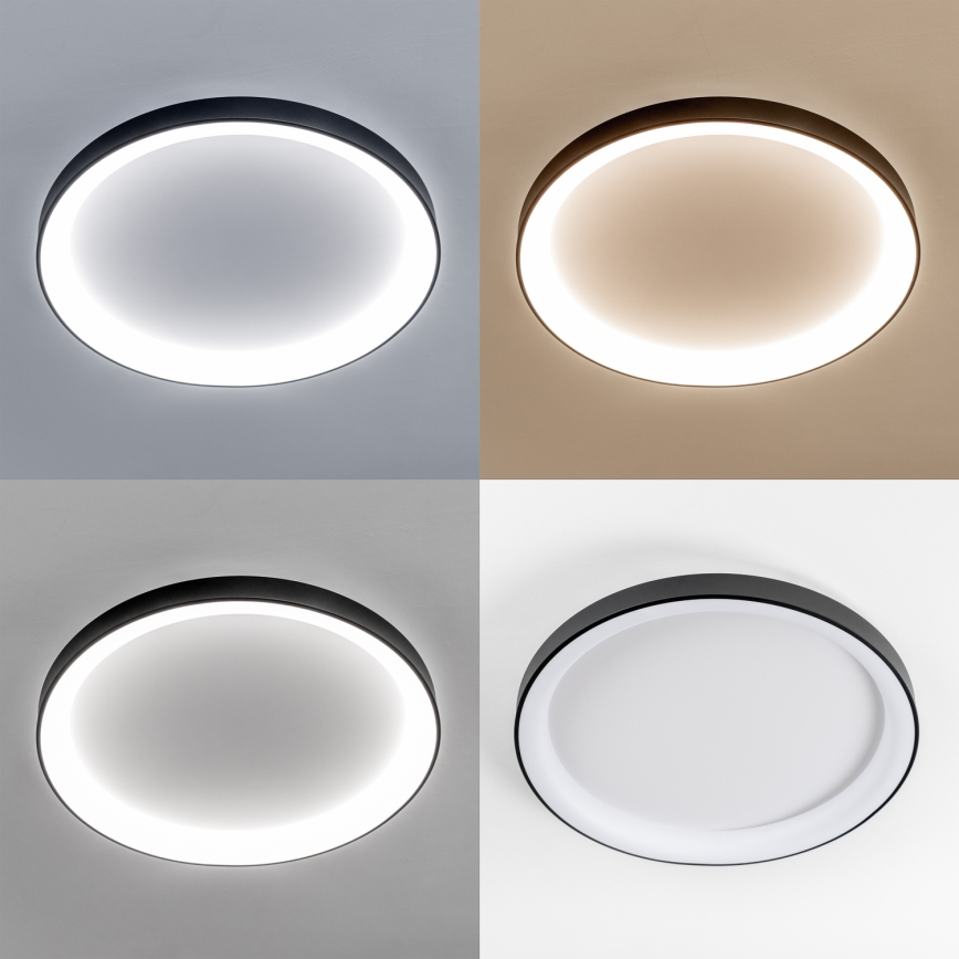 Brilagi - Dimbar LED-taklampa FALCON II LED/108W/230V 3000-6500K Ø 80 cm svart + fjärrkontroll