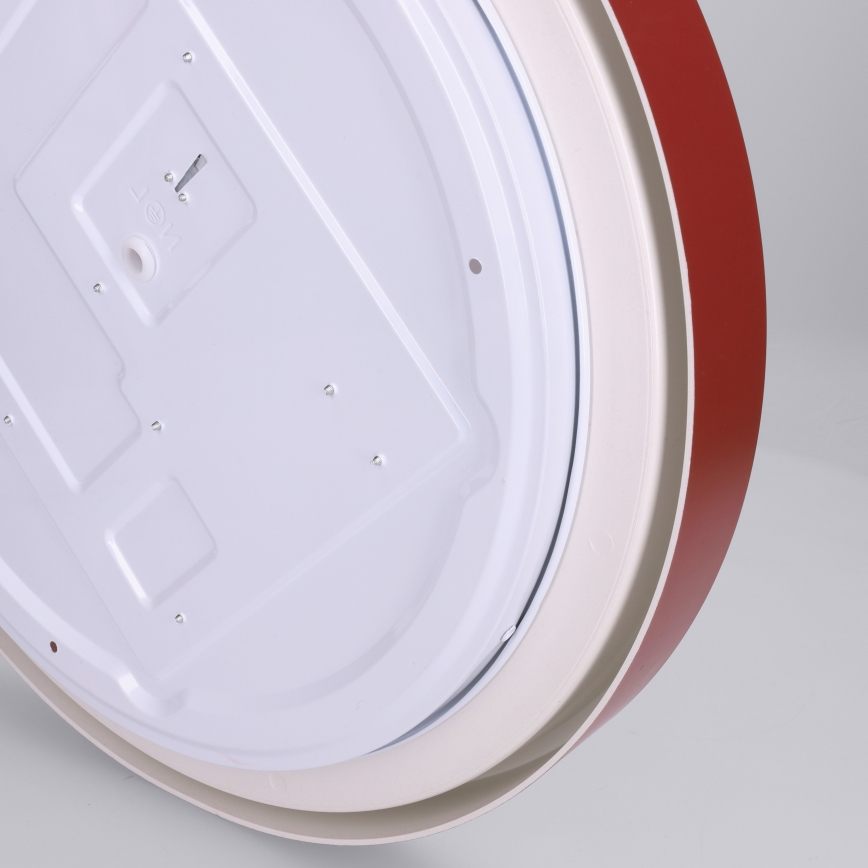 Brilagi - Dimbart LED-taklampa MATTEO LED/48W/230V 3000-6500K Ø 41 cm röd + fjärrkontroll