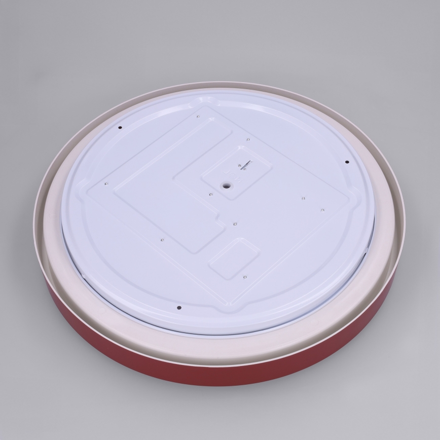 Brilagi - Dimbart LED-taklampa MATTEO LED/48W/230V 3000-6500K Ø 41 cm röd + fjärrkontroll