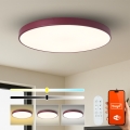 Brilagi - Dimbart LED-armatur POOL SMART LED/128W/230V Ø 100 cm 3000-6000K Wi-Fi Tuya + fjärrkontroll bordeaux