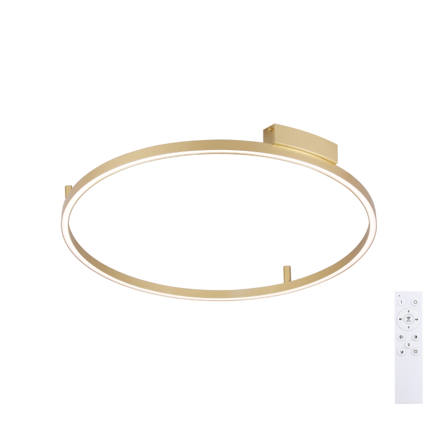 Brilagi - LED-dimbar taklampa PORTOFINO LED/60W/230V 3000-6000K Ø 80 cm guld + fjärrkontroll