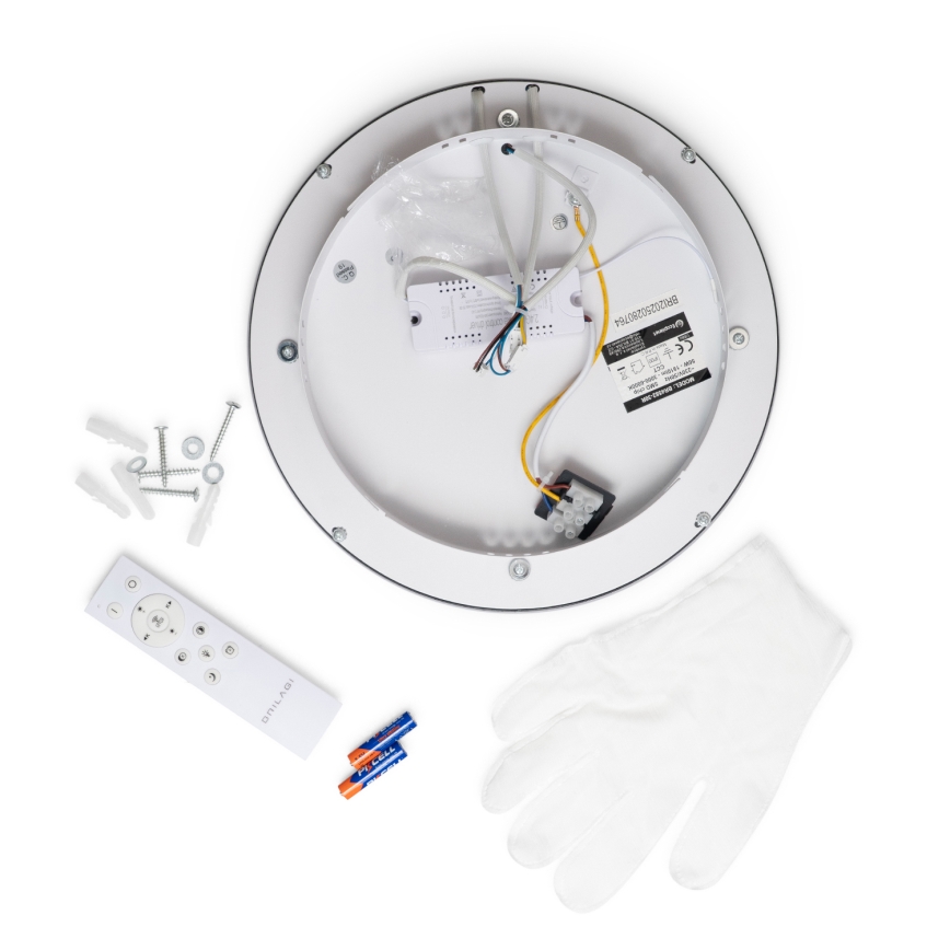 Brilagi - Dimmbar LED-taklampa TRIVARO LED/56W/230V 3000-6000K Ø 30 cm + fjärrkontroll