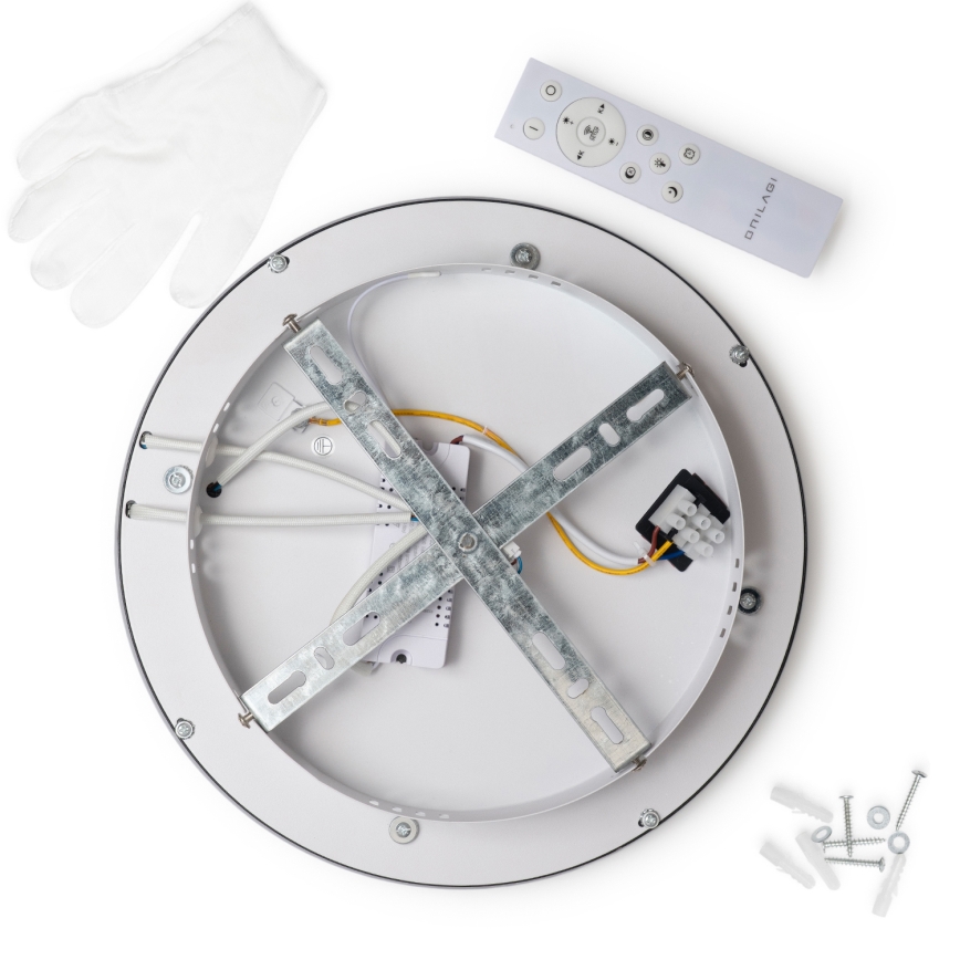 Brilagi - Dimmbar LED-taklampa TRIVARO LED/72W/230V 3000-6000K Ø 40 cm + fjärrkontroll