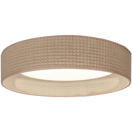 BRILAGI - Dimbart LED-takarmatur VELVET SMARTIX LED/24W/230V 3000–6000K Ø 45 cm beige Wi-Fi Tuya Beacon + fjärrkontroll