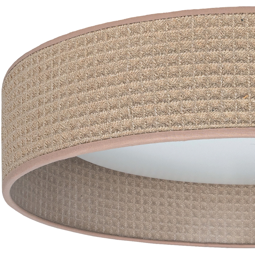 BRILAGI - Dimbart LED-takarmatur VELVET SMARTIX LED/24W/230V 3000–6000K Ø 45 cm beige Wi-Fi Tuya Beacon + fjärrkontroll