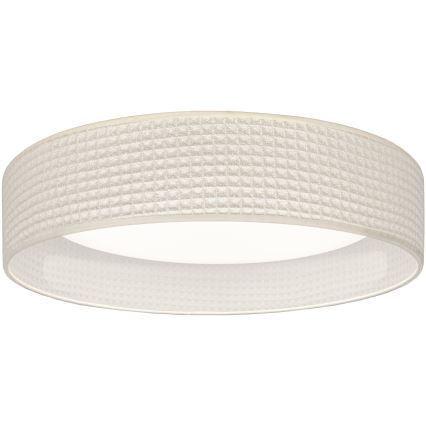 BRILAGI - LED dimbar taklampa VELVET SMARTIX LED/24W/230V 3000-6000K Ø 45 cm krämvit Wi-Fi Tuya Beacon + fjärrkontroll