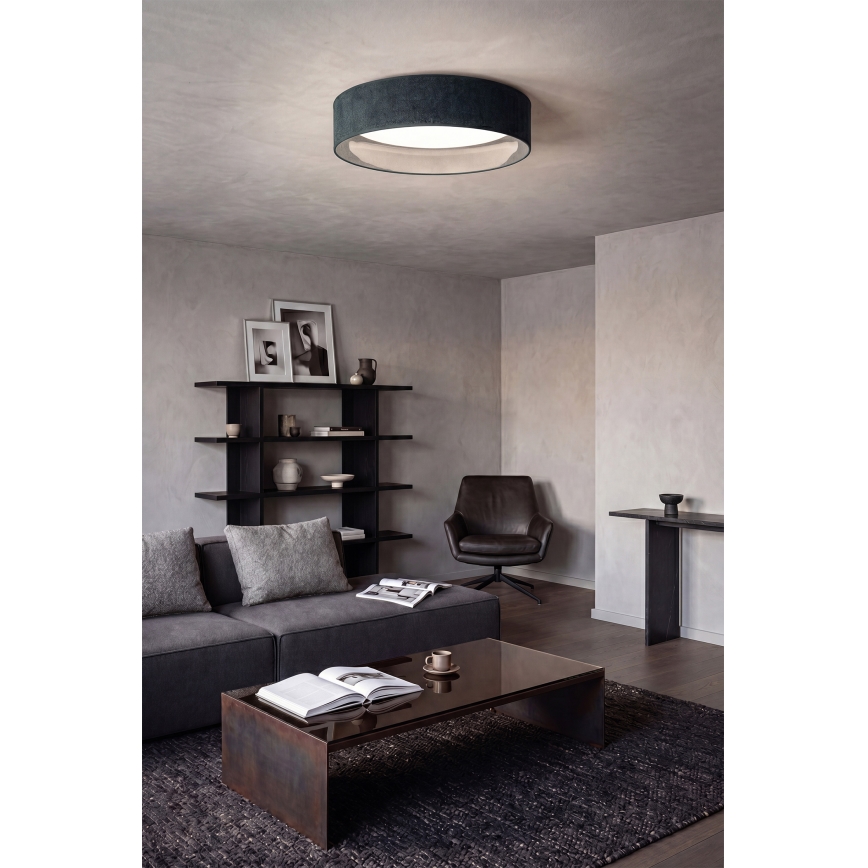 BRILAGI - LED dimbar taklampa VELVET SMART VARI LED/24W/230V 3000-6500K Ø 45 cm grön + fjärrkontroll
