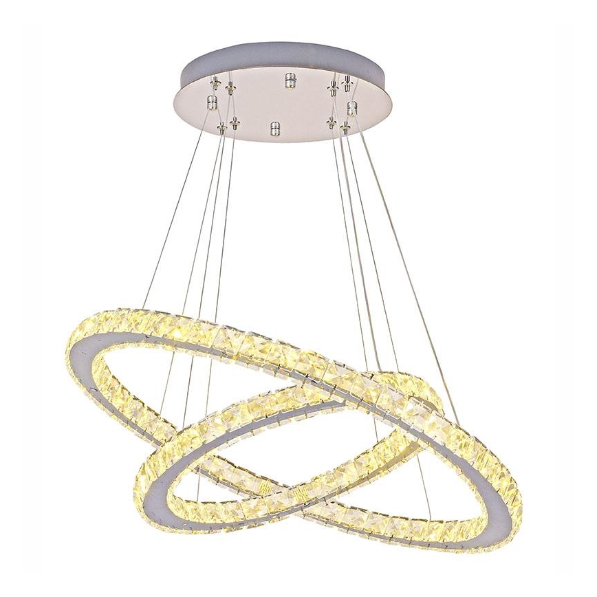 Brilagi - LED-dimbar pendellampa med vajerupphängning COSMOWAVE LED/115W/230V 3000-6500K + fjärrkontroll
