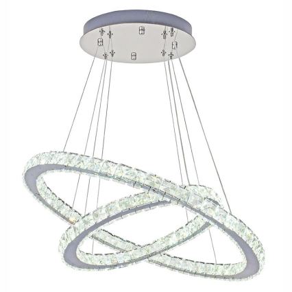 Brilagi - LED-dimbar pendellampa med vajerupphängning COSMOWAVE LED/115W/230V 3000-6500K + fjärrkontroll