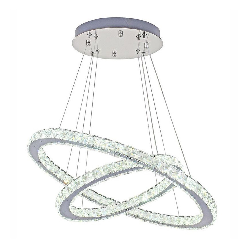 Brilagi - LED-dimbar pendellampa med vajerupphängning COSMOWAVE LED/115W/230V 3000-6500K + fjärrkontroll
