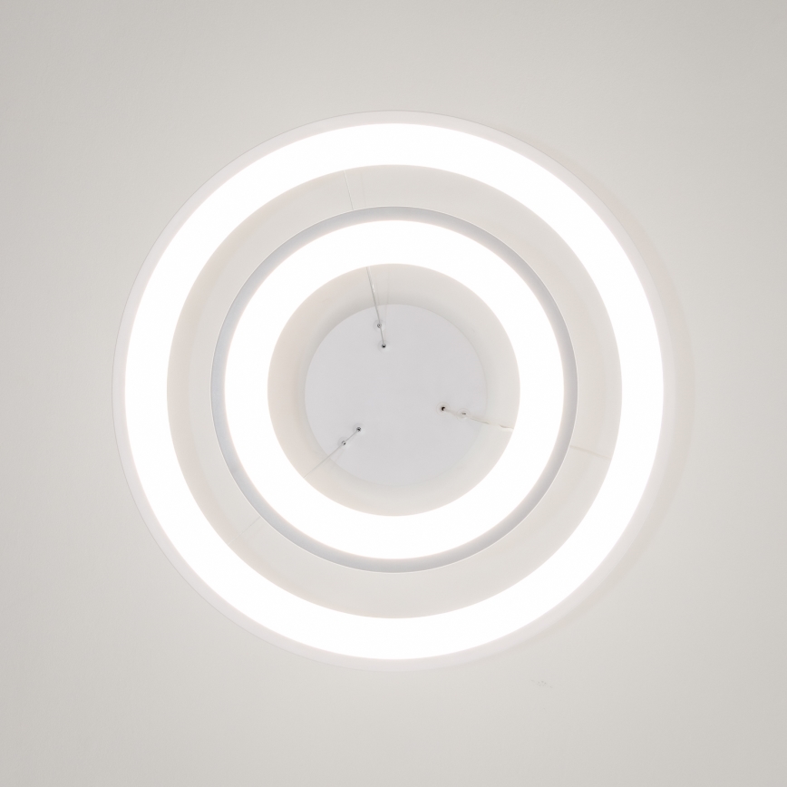 Brilagi - LED-dimbar pendellampa på vajer FALCON SLIM LED/68W/230V 3000-6500K Ø 50 cm vit + fjärrkontroll