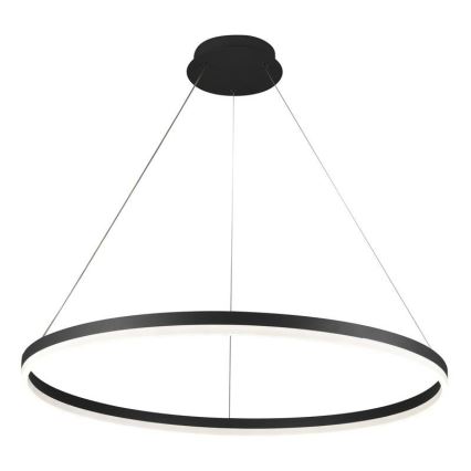 Brilagi - Dimbar LED-pendel på vajer CIRCLE LED/55W/230V 3000-6500K Ø 80 cm svart + fjärrkontroll