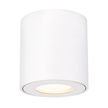 Brilagi - LED RGBW dimmbar badrumslampa MIA 1xGU10/6W/230V 3000K 84x80 mm vit IP54 + fjärrkontroll