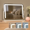 BRILAGI - Dimbart LED-sminkspegel CALIFORNIA LED/22W/230V 3000/4000/6500K 58x43 cm vit