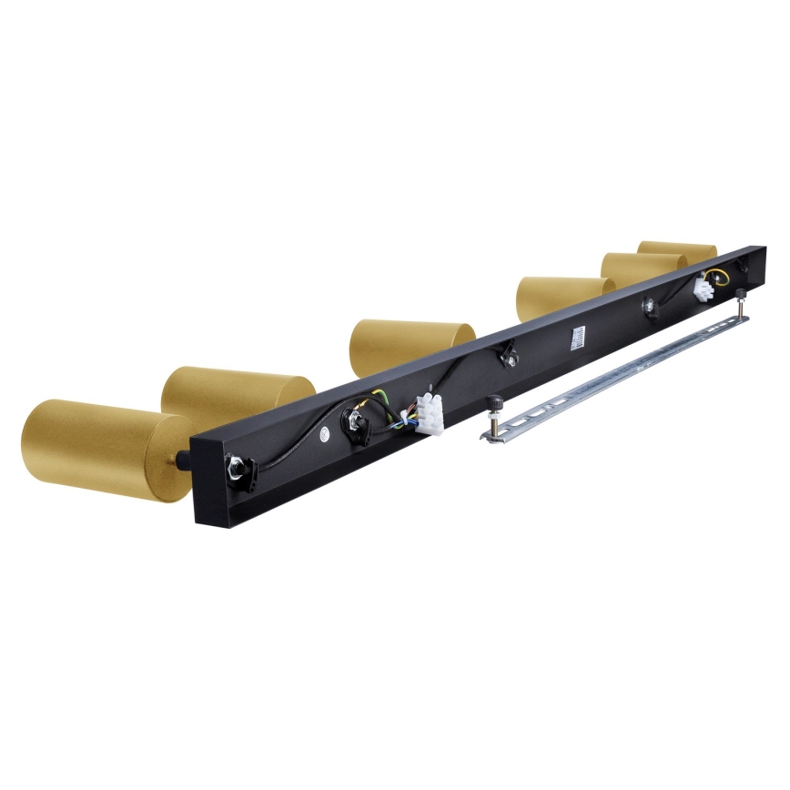 Brilagi - LED-dimmbar spotlampa SELE GOLDEN 6xGU10/6,5W/230V 2700-6500K svart/guld