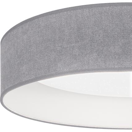 BRILAGI - dimbar LED-taklampa VELVET SMARTIX STARS LED/24W/230V 3000–6000K Ø 45 cm grå Wi‑Fi Tuya Beacon + fjärrkontroll