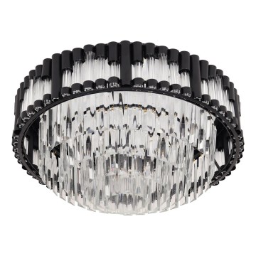 Brilagi - Dimbart LED-takarmatur CROWN LED/41W/230V 3000-6000K Ø 48 cm svart + fjärrkontroll