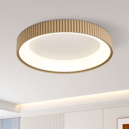 BRILAGI - Dimbart LED-takarmatur FALCON MODERN LED/54W/230V 3000-6500K 60 cm beige + fjärrkontroll