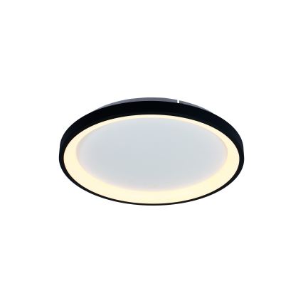 Brilagi - Dimbar LED-takarmatur FALCON SLIM LED/42W/230V 3000-6500K Ø 50 cm svart + fjärrkontroll