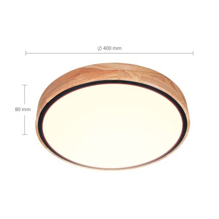 Brilagi - LED dimbar taklampa GLORIA LED/48W/230V 3000-6500K ek pr. 40 cm + fjärrkontroll