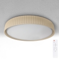 Brilagi - Dimbart LED-takarmatur LUCIA LED/60W/230V 3000-6500K Ø 59 cm beige + fjärrkontroll