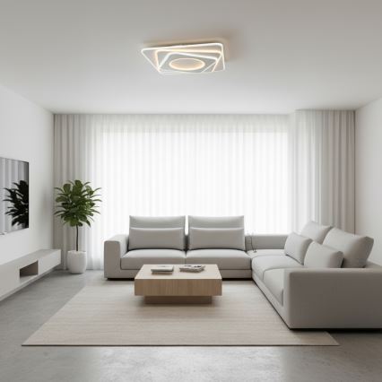 Brilagi - LED dimbar taklampa MODERN LED/100W/230V 3000-6000K 48x48 cm + fjärrkontroll