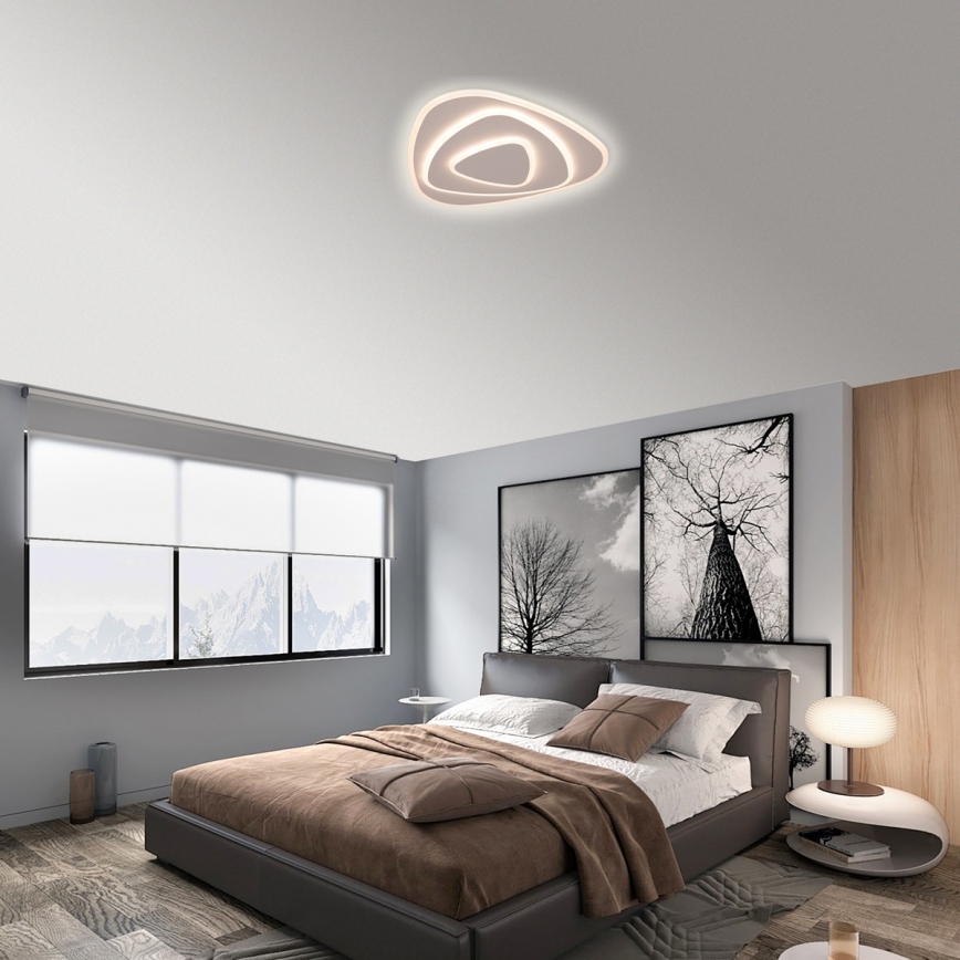 Brilagi - Dimbart LED-takarmatur MODERN LED/58W/230V 3000-6000K 47x48,5 cm+ fjärrkontroll