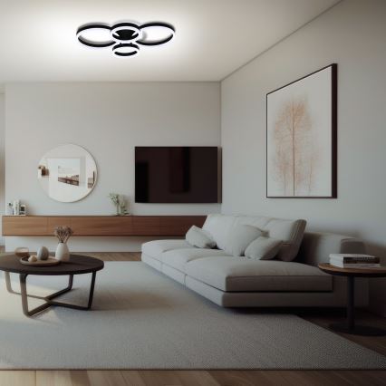 Brilagi - LED dimbar taklampa ORBITS LED/49W/230V 3000-6000K + fjärrkontroll