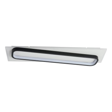 Brilagi - Dimbart LED-takarmatur OUTLINE LED/52W/230V 3000-6000K 15x60 cm vit/svart + fjärrkontroll