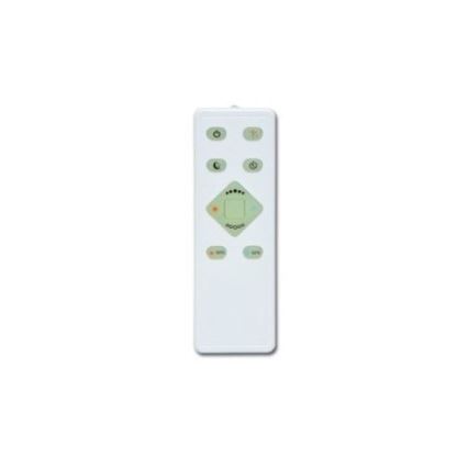 Brilagi - LED-dimmerbar takarmatur PINE LED/24W/230V trä Ø 42 cm 3000-6500K + fjärrkontroll