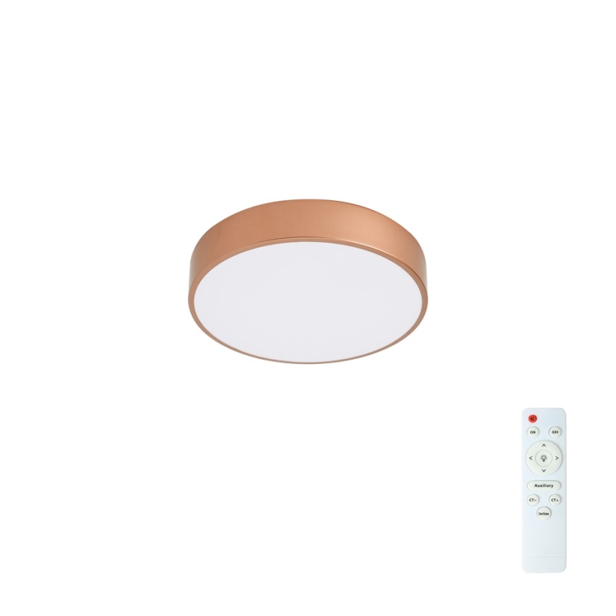 BRILAGI - Dimbart LED-takarmatur POOL LED/36W/230V 3000-6000K Ø 30 cm kopparfärgad + fjärrkontroll