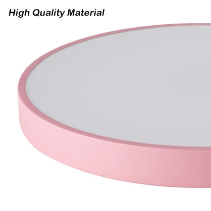 Brilagi - Dimbar LED-taklampa POOL LED/48W/230V 3000-6000K Ø 40 cm rosa + fjärrkontroll