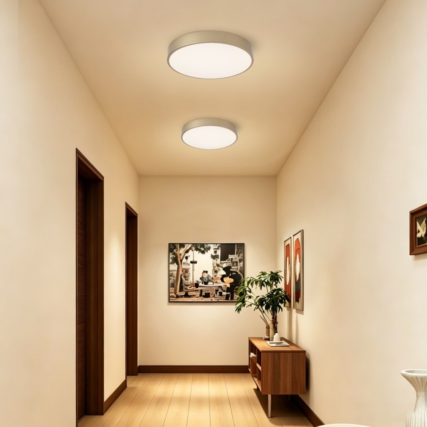 BRILAGI - dimbar LED-takplafond POOL LED/48W/230V 3000-6000K Ø 40 cm, guld, inklusive fjärrkontroll