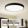 Brilagi - Dimbart LED-takarmatur POOL SMART LED/100W/230V 3000–6000K Ø 80 cm Wi‑Fi Tuya svart + fjärrkontroll