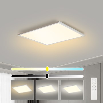 Brilagi - Dimbart LED-takarmatur SLIMFRAME LED/36W/230V 45x45 cm 3000-6000K vit + fjärrkontroll