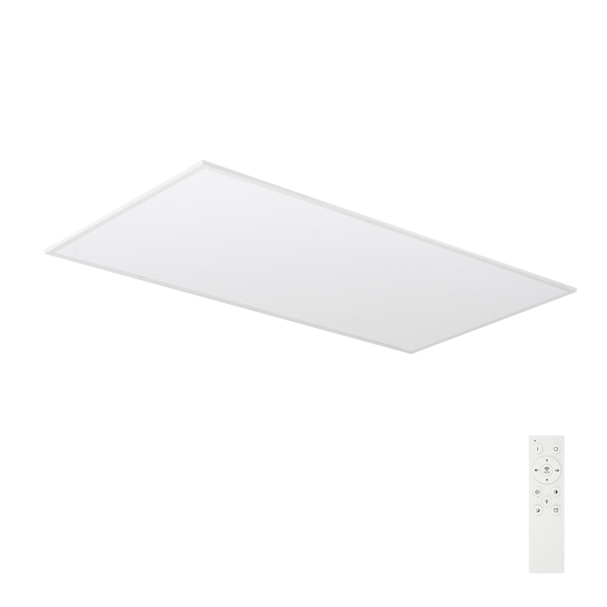 BRILAGI - Dimbar LED takarmatur SLIMFRAME LED/80W/230V 120x60 cm 3000-6000K vit + fjärrkontroll