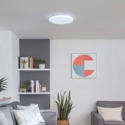 Brilagi - SMART STARS dimbar LED-taklampa 24W/230V Ø 38 cm 3000–6000K Wi‑Fi Tuya Beacon + fjärrkontroll