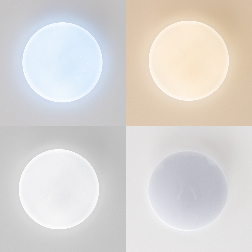 Brilagi - SMART STARS dimbar LED-taklampa 24W/230V Ø 38 cm 3000–6000K Wi‑Fi Tuya Beacon + fjärrkontroll