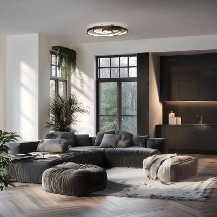 Brilagi - Dimbar LED-takarmatur VELO LED/52W/230V 38x48 cm 3000/4000/6000K + fjärrkontroll