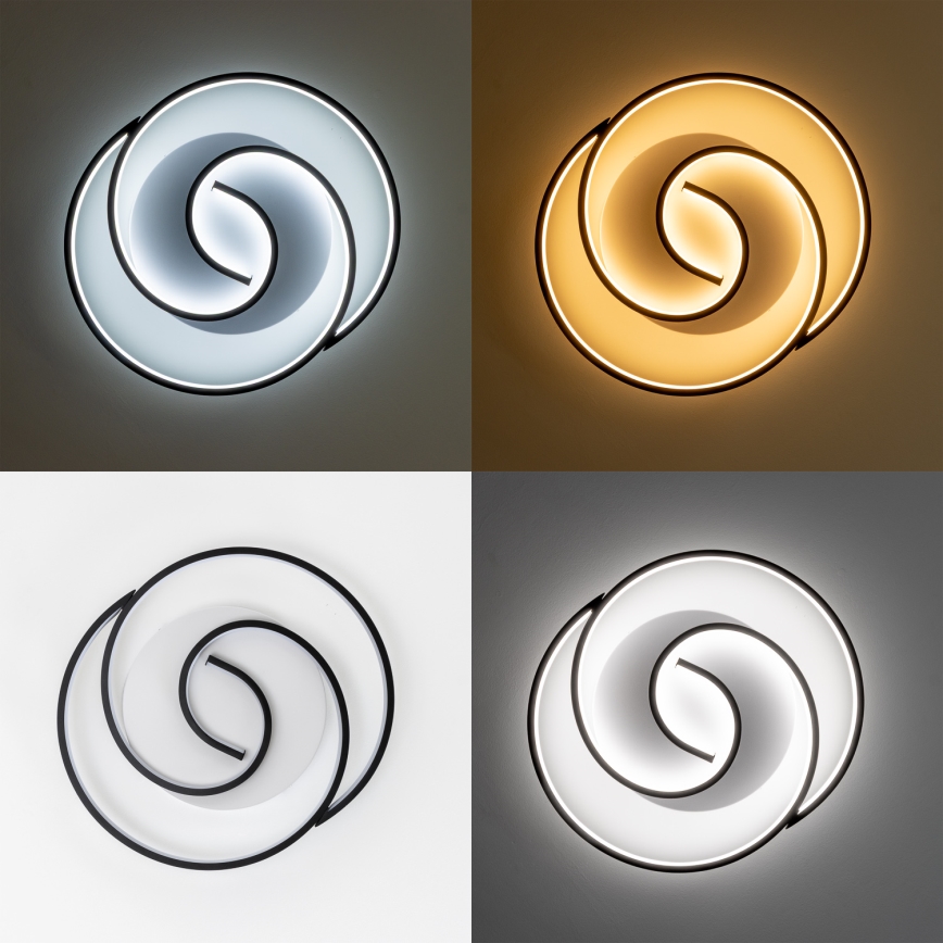 Brilagi - Dimbar LED-takarmatur VELO LED/52W/230V 38x48 cm 3000/4000/6000K + fjärrkontroll