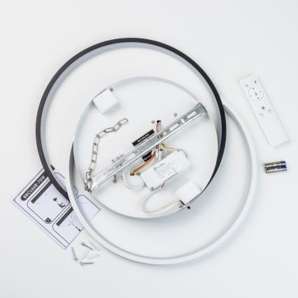 Brilagi - LED dimbar takarmatur VELO LED/70W/230V 3000-6500K 38x47,8 cm + fjärrkontroll